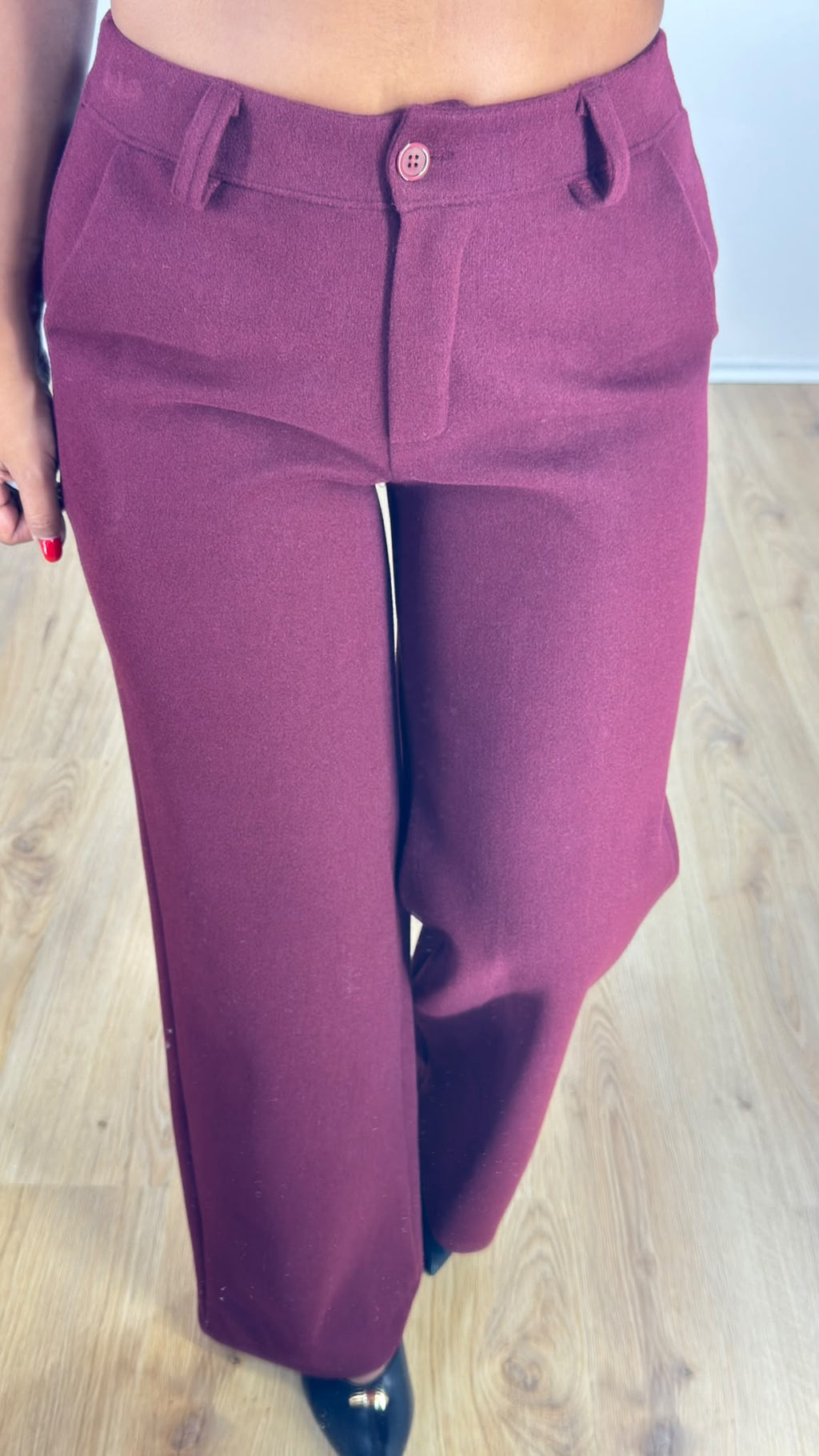 Pantaloni lana