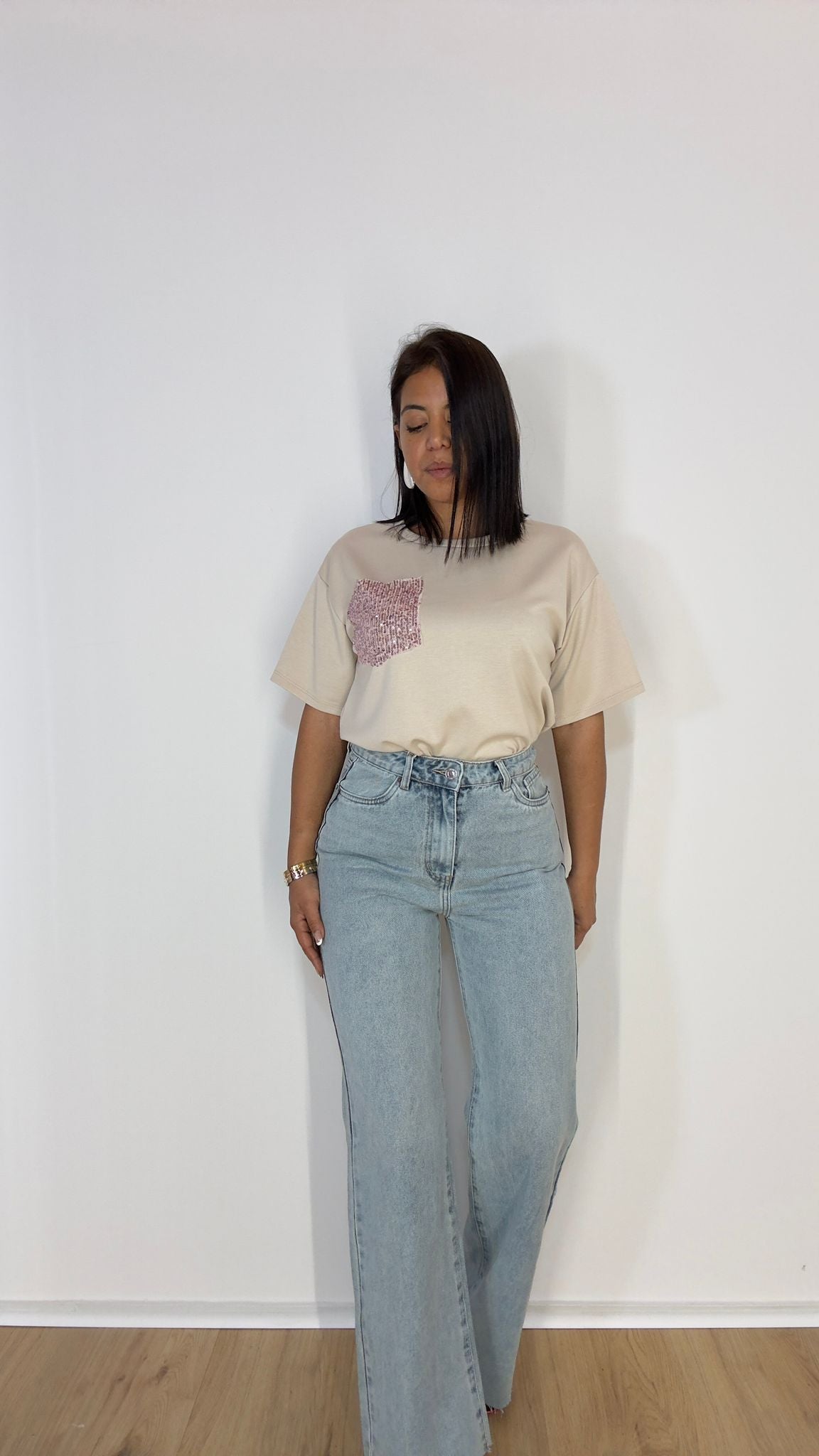 Jeans Tasca strass 8673