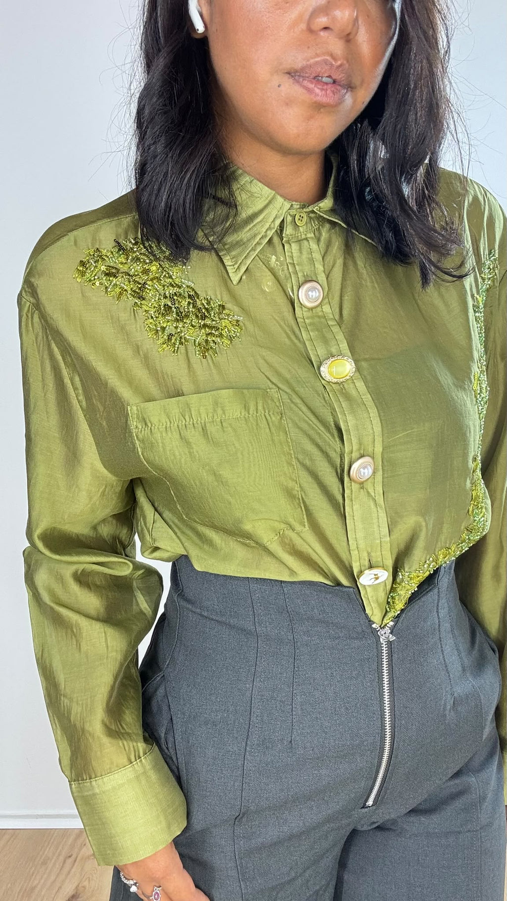 Camicia Ricamata