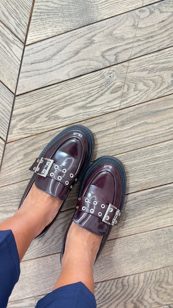 Mocassino Burgundy