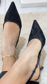 Slingback Ricami