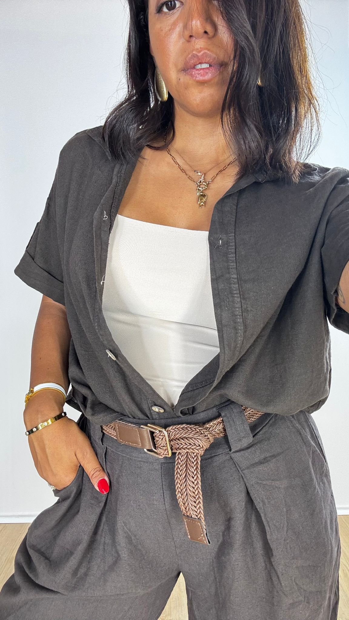 Camicia 100% Lino
