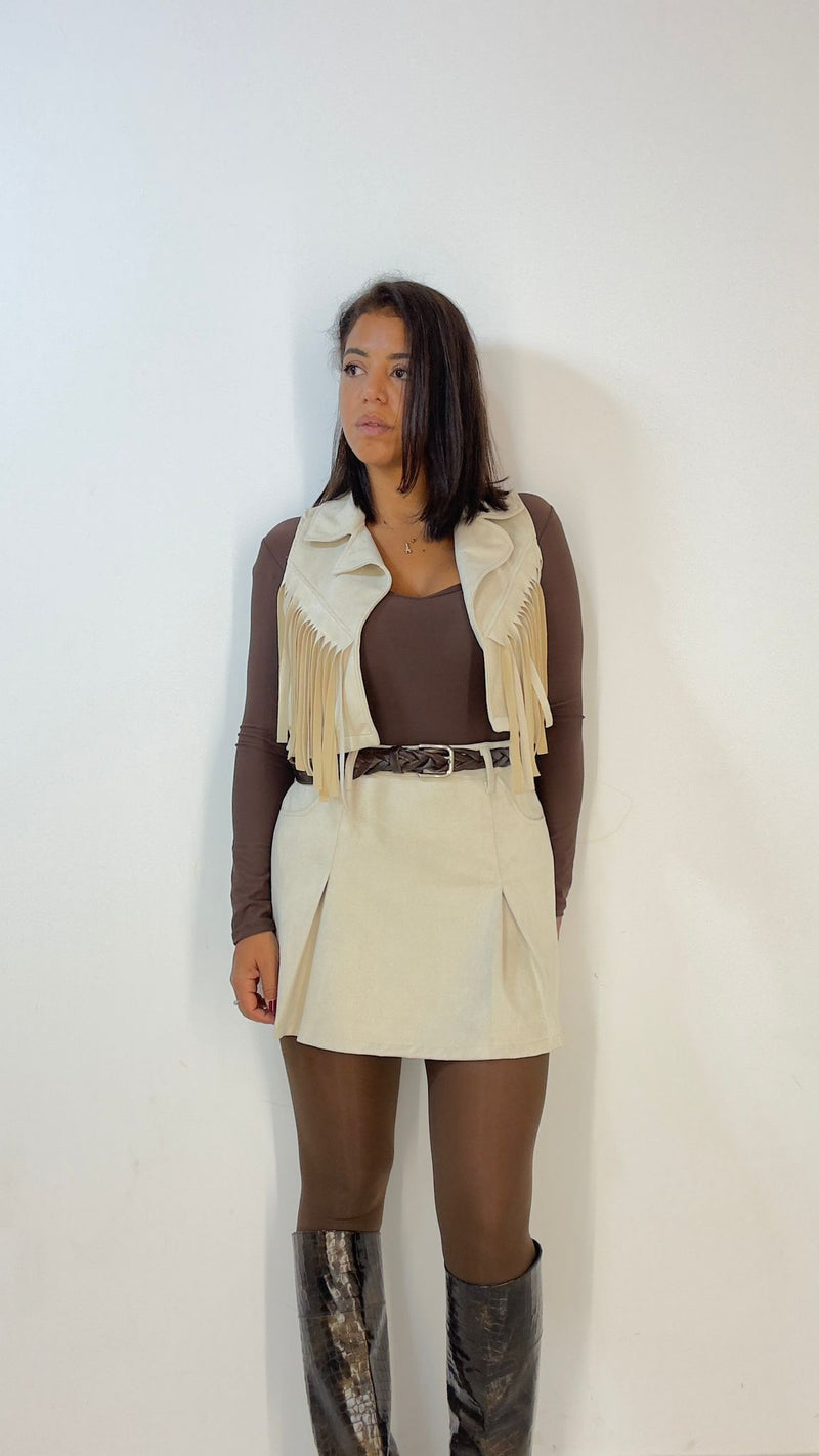 Gilet frange