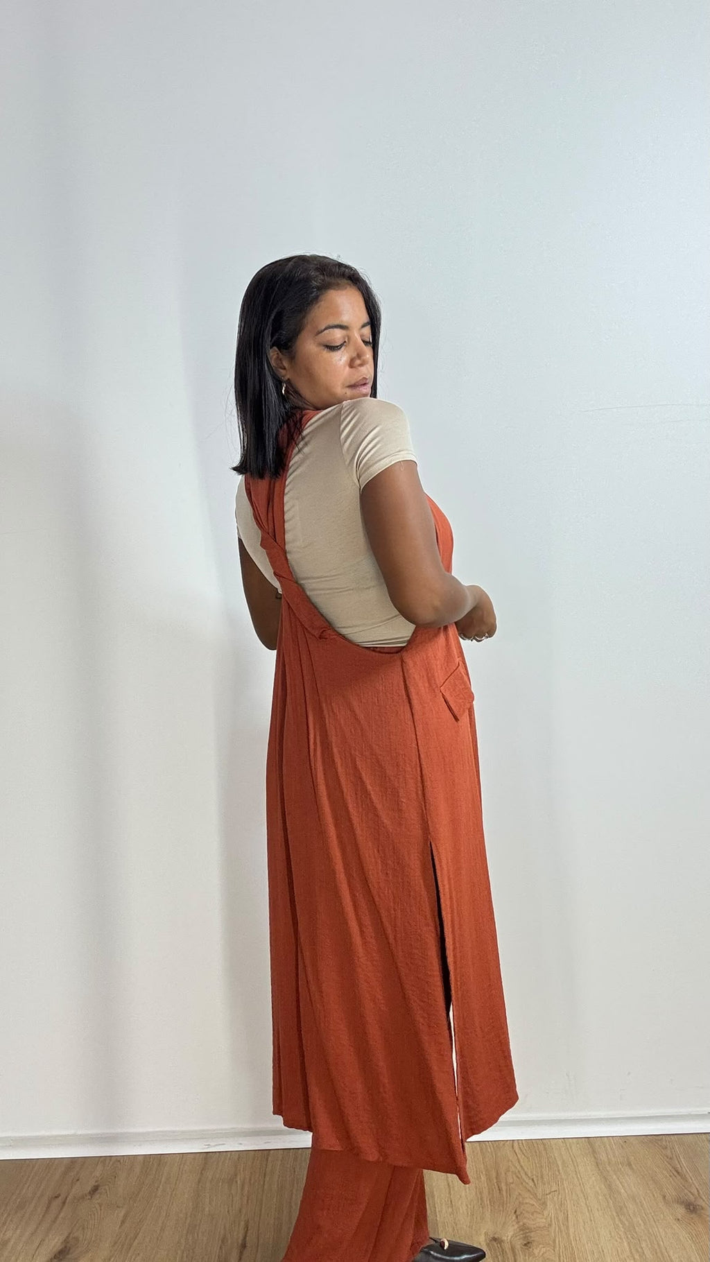 Coordinato Gilet Lungo