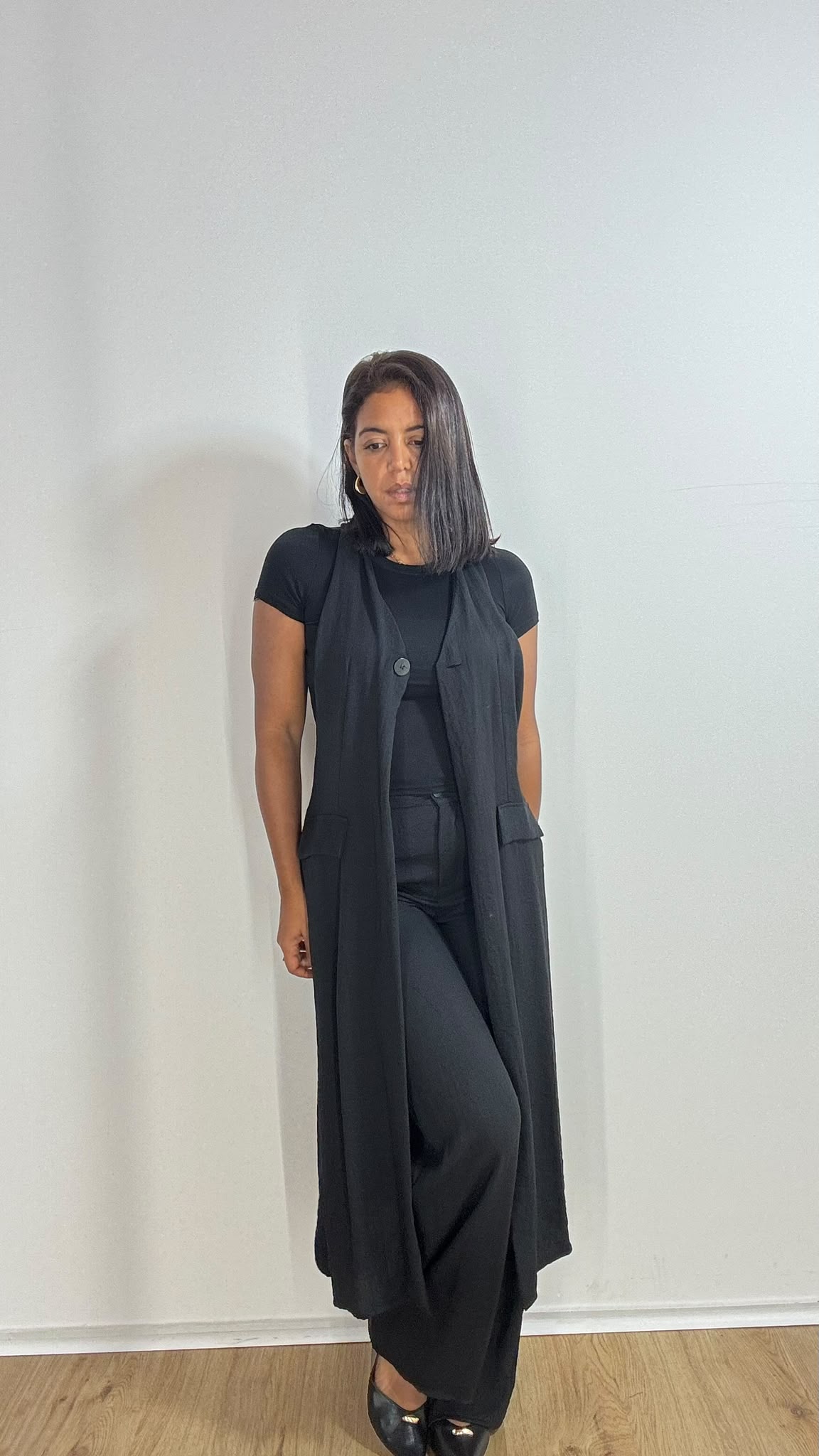 Coordinato Gilet Lungo