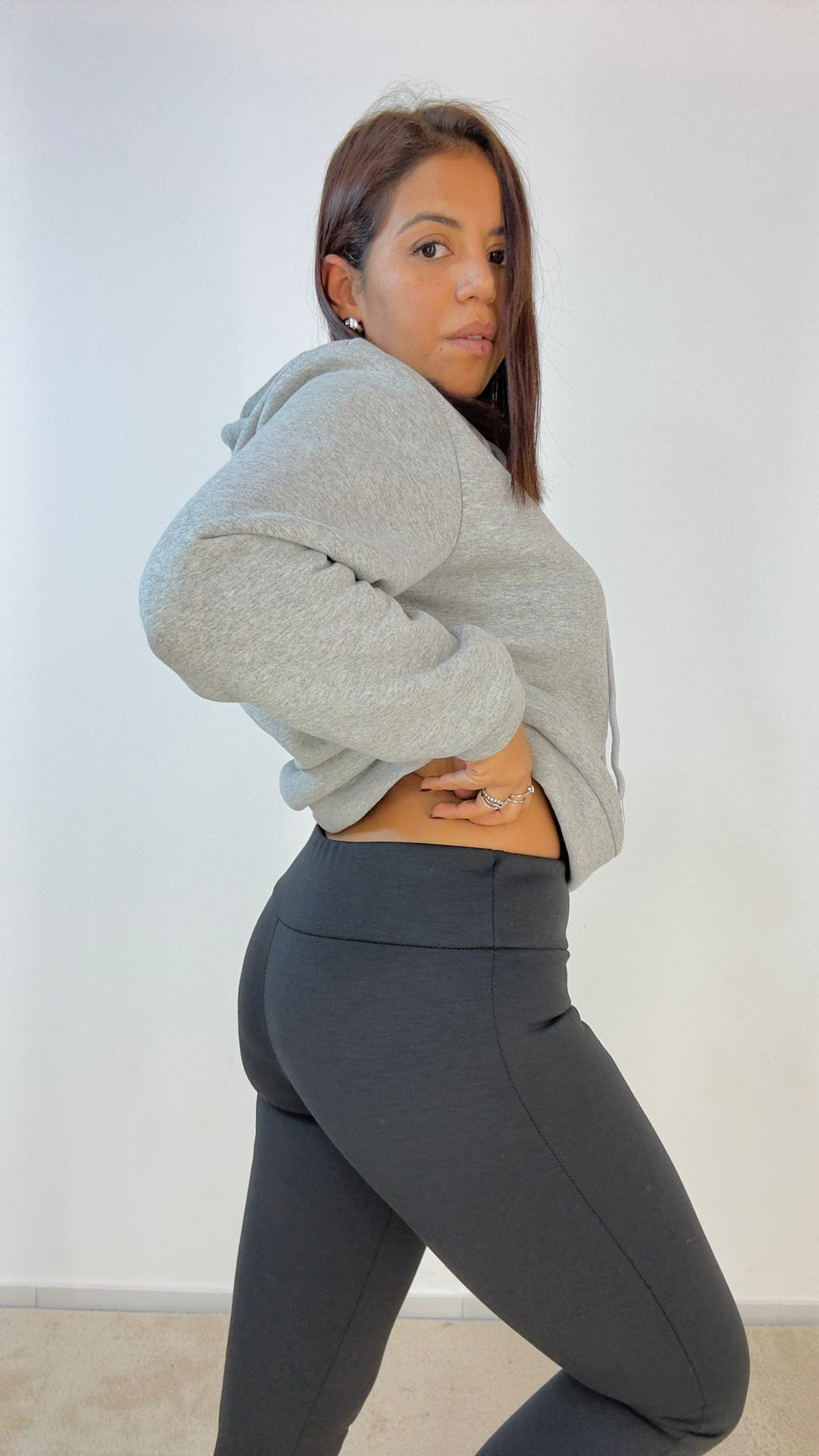 Leggings felpato