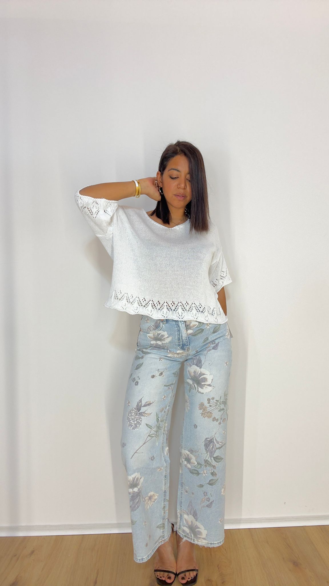 Jeans Fiorato 5362