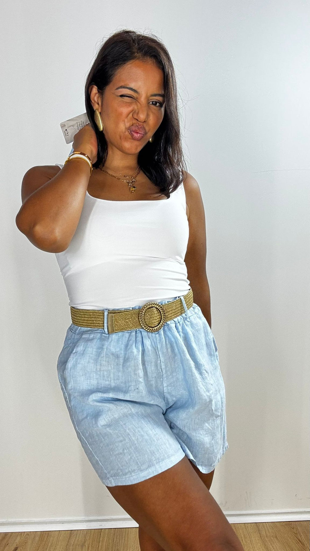 Shorts Fresh 100% lino