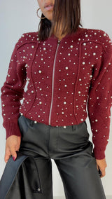 Pull zip perle