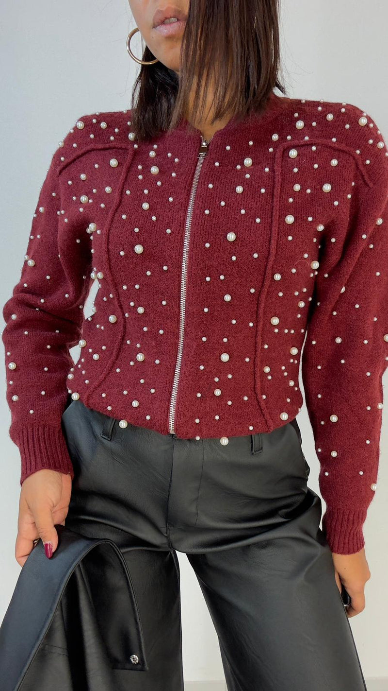 Pull zip perle