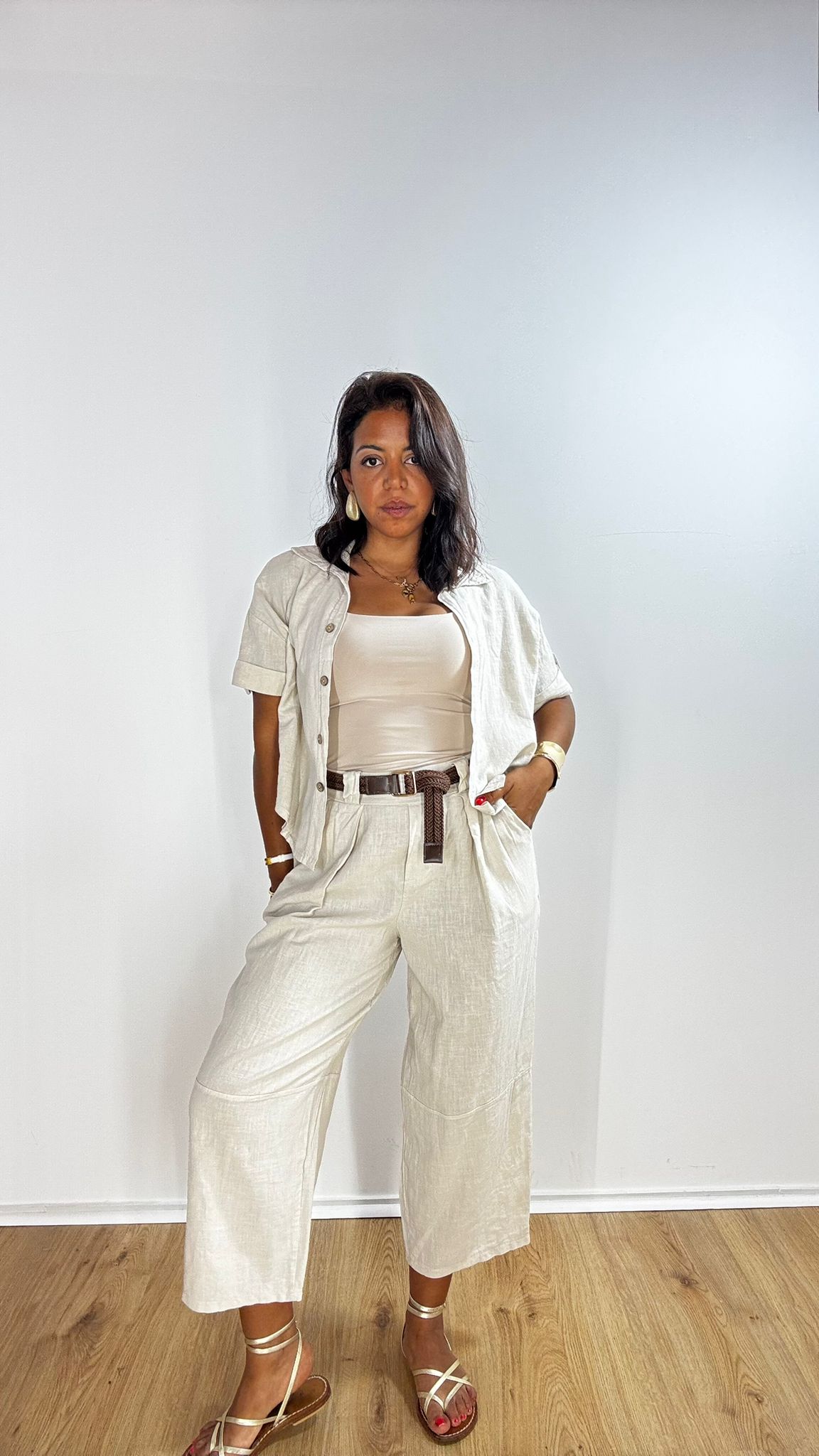 Camicia 100% Lino