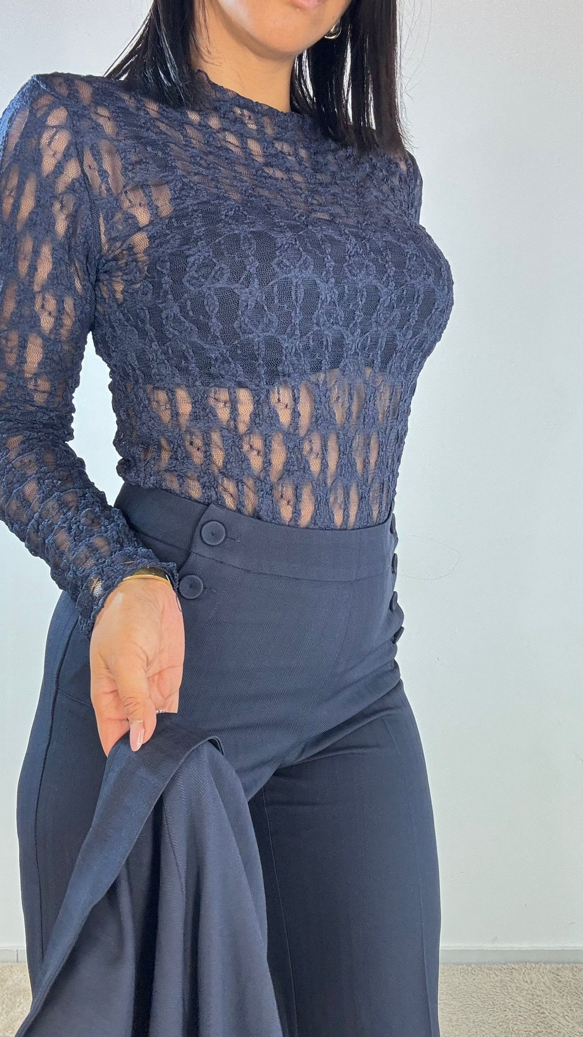 Maglia Macramè