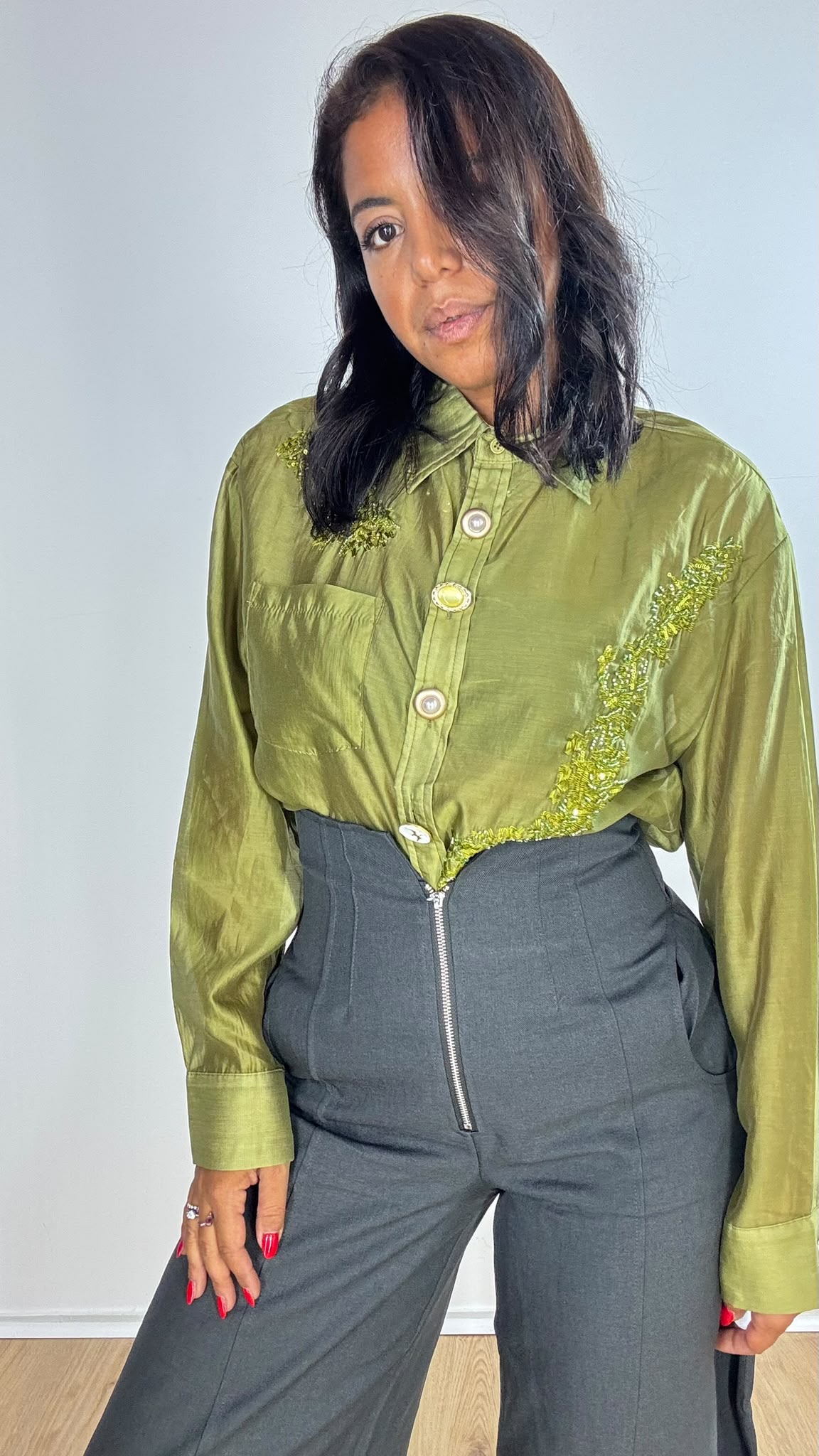 Camicia Ricamata