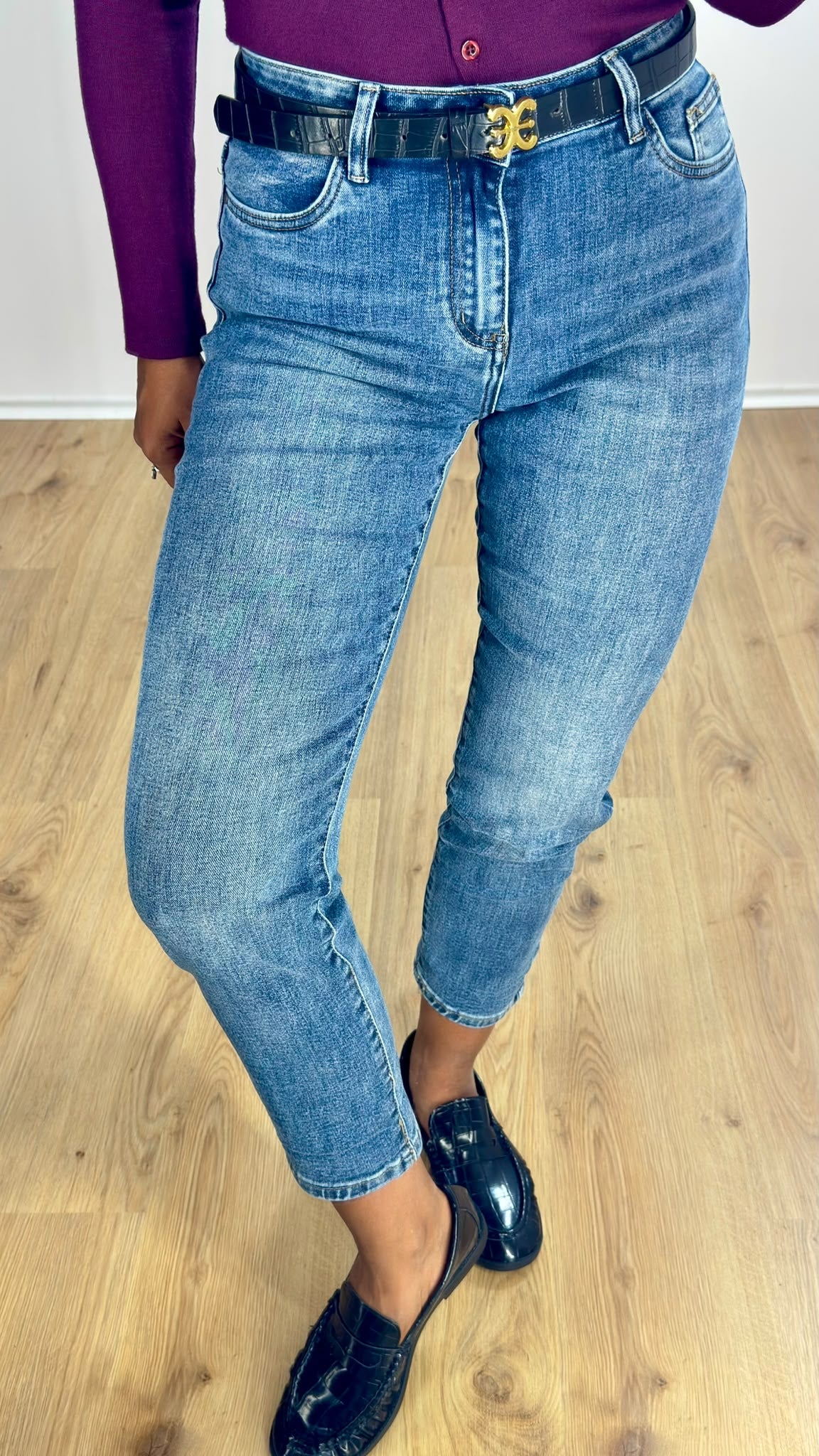 Jeans Simple Momfit 78217