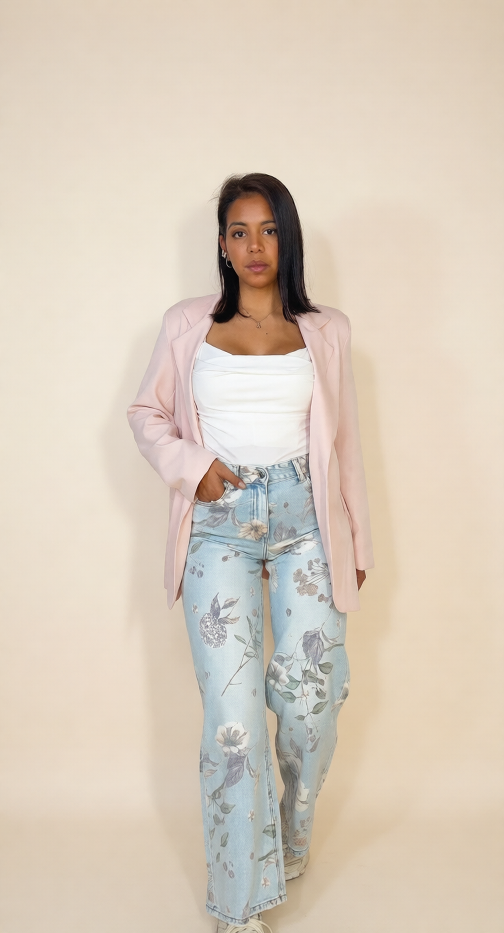 Jeans Fiorato 5362