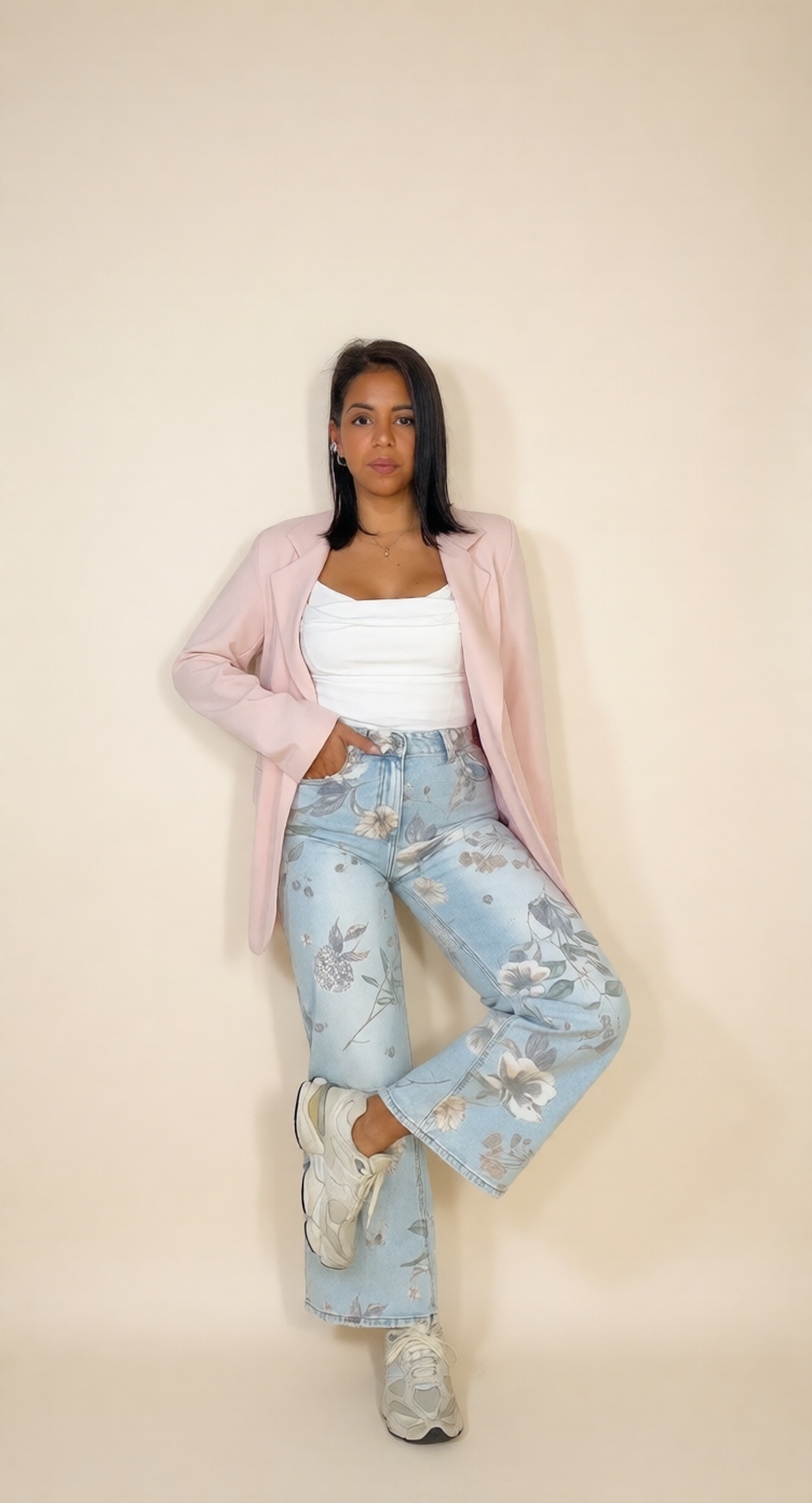 Jeans Fiorato 5362